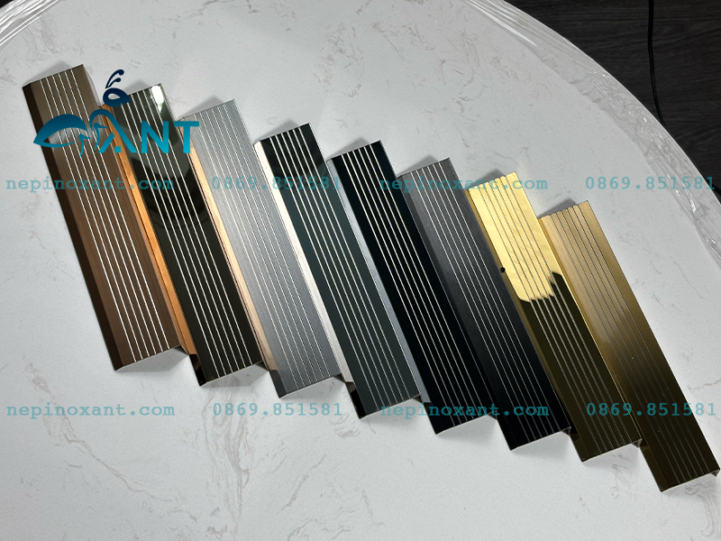 Nẹp inox L chống trơn