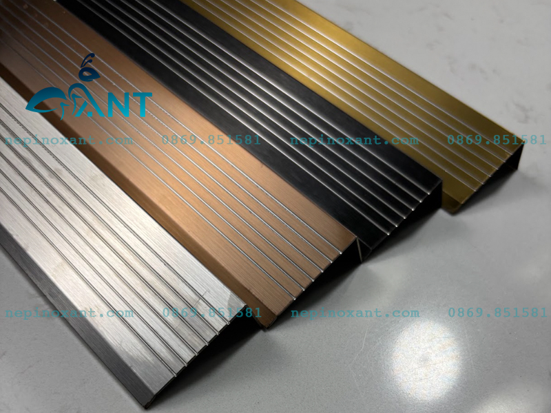 Nẹp L inox chống trơn