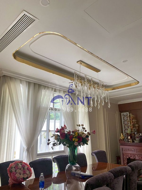 inox trần thạch cao