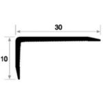 NẸP NHÔM L30 CHÂN 10 MM