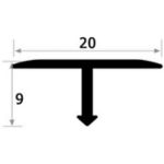 NẸP NHÔM T20 CHÂN TRƠN