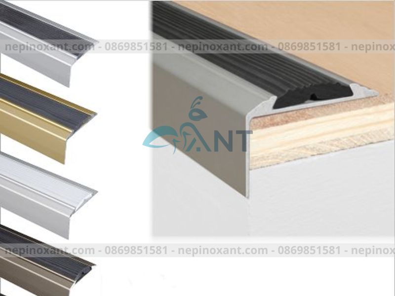 Nẹp nhôm kết hợp cao su chống trượt