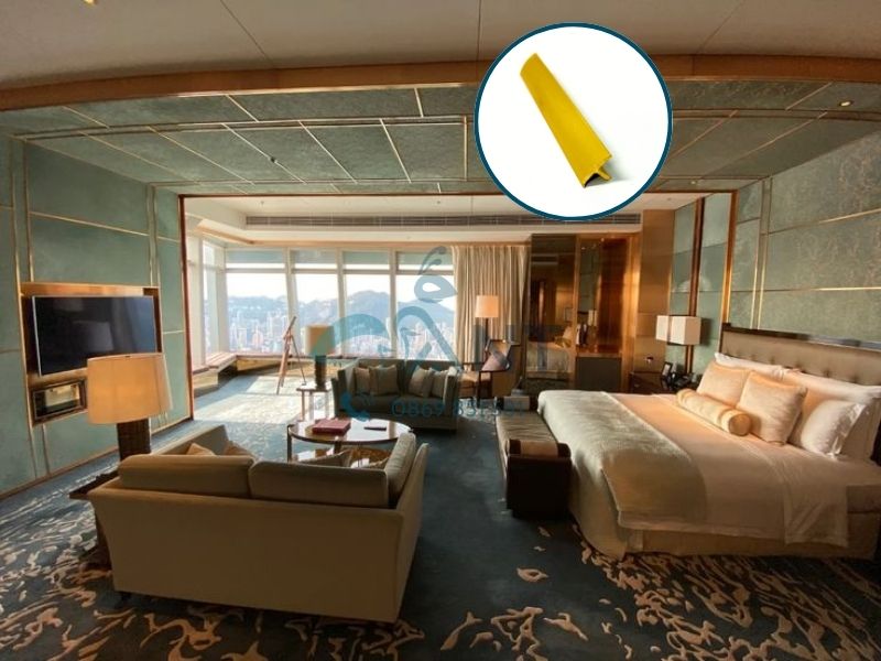 Ứng dụng nẹp đồng thau tại khách sạn Ritz Carlton