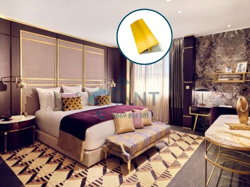 Ứng dụng nẹp đồng cho công trình cao cấp