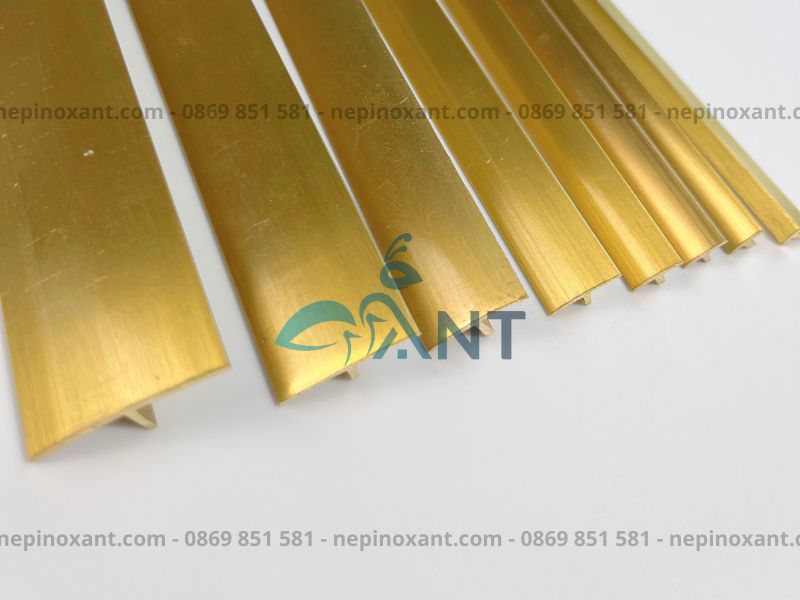 Nẹp đồng chữ T đa dạng kích thước