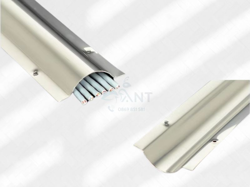 Ghen bán nguyệt inox