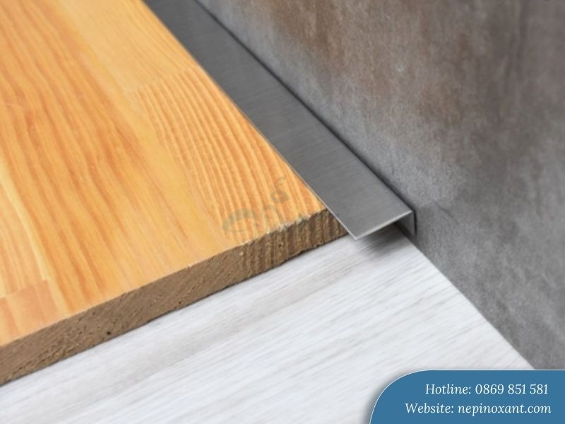 Nẹp chữ L kết thúc sàn gỗ