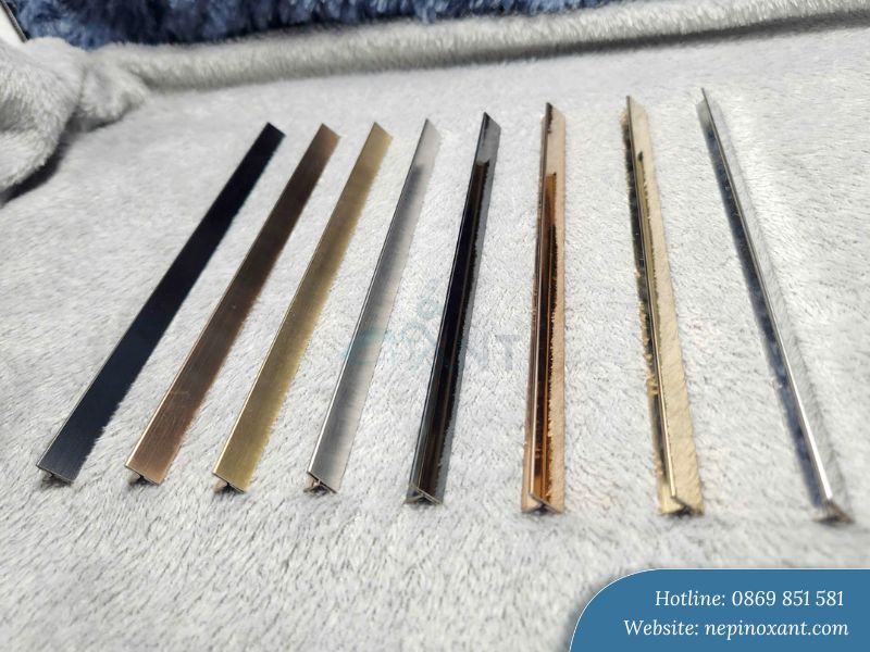 Nẹp T inox trang trí