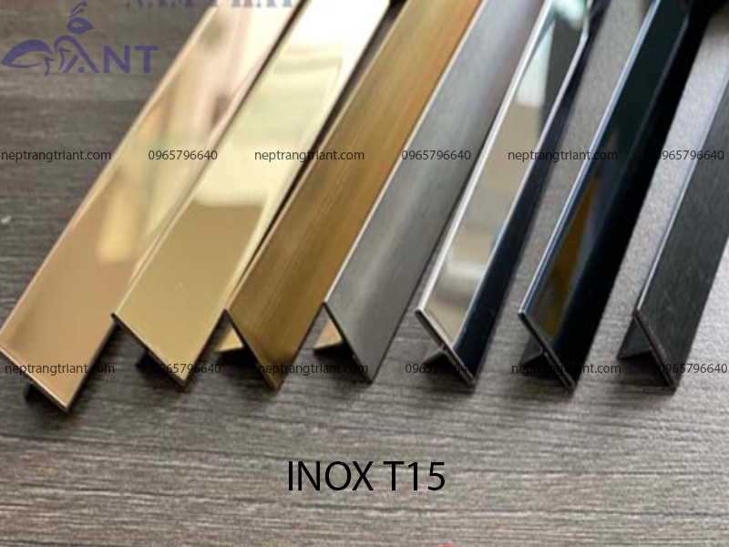 nẹp inox chữ t15 mm