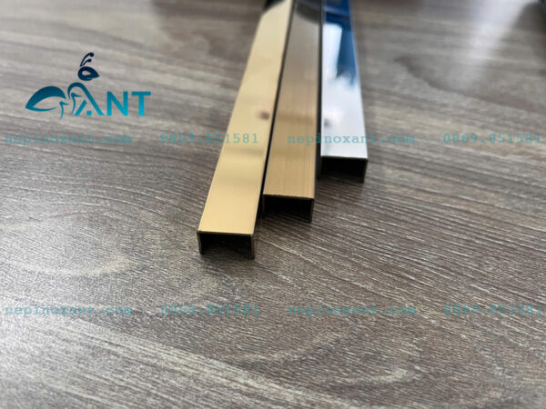 Nẹp inox chữ U15MM