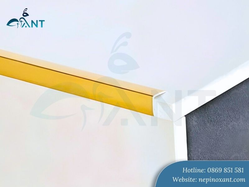 Cách thi công nẹp nhôm V10mm