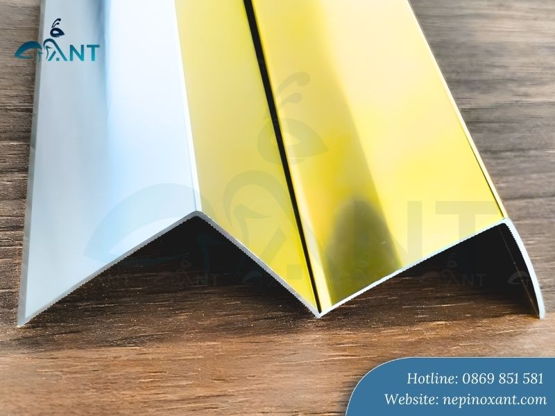 Thông số kỹ thuật nẹp nhôm V40 mm