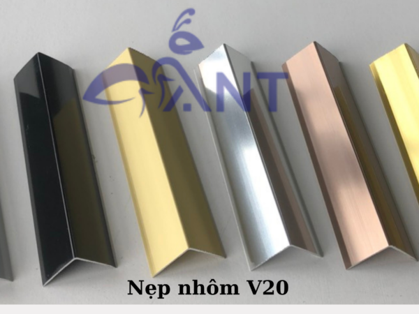 nẹp nhôm v20 mm