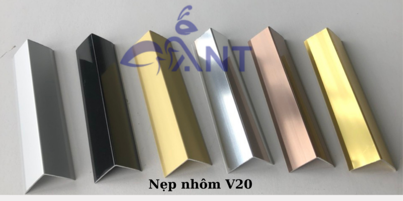 nẹp nhôm v20 mm