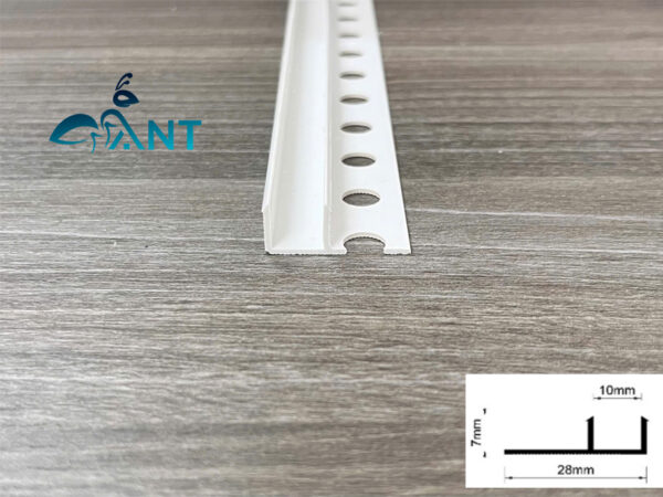 Nẹp NHỰA tách khe F10