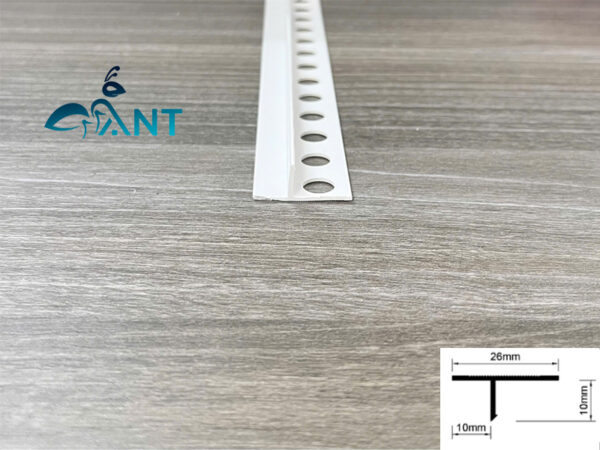 Nẹp nhựa tách khe T10