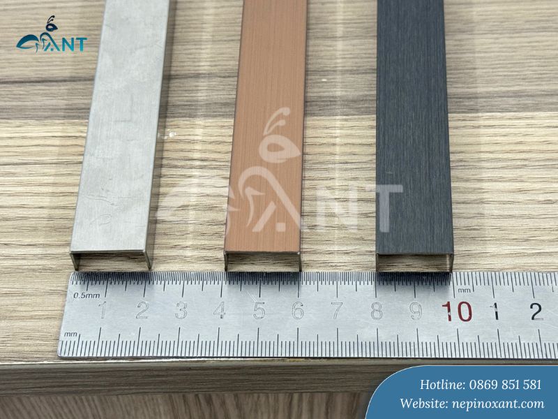 Mẫu nẹp U ĩn trang trí rộng 20mm
