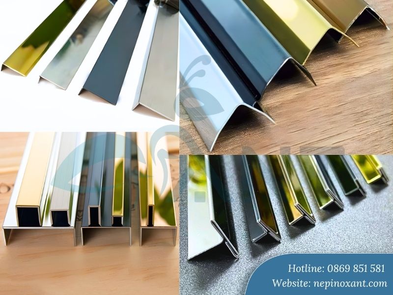 Các loại nẹp inox 304 phổ biến