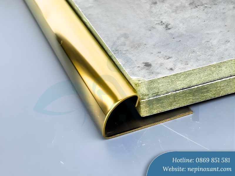 Phân loại và đặc tính kỹ thuật của nẹp inox ốp gạch