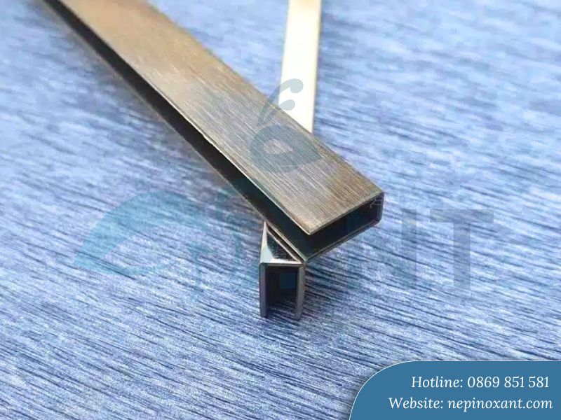 Nẹp inox xước 304 ANT