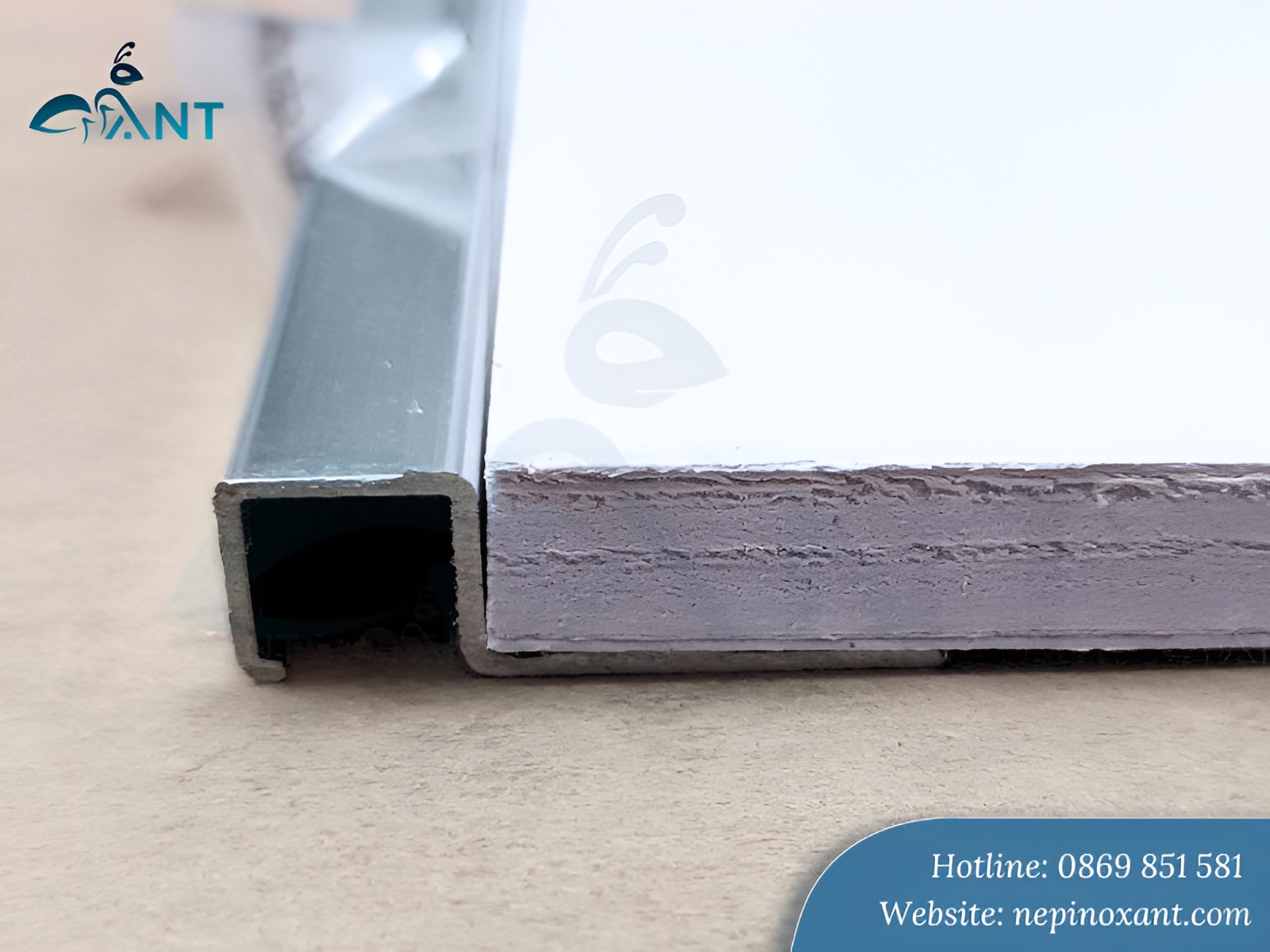 Nẹp Nhôm Bo Góc Vuông - Ảnh 4