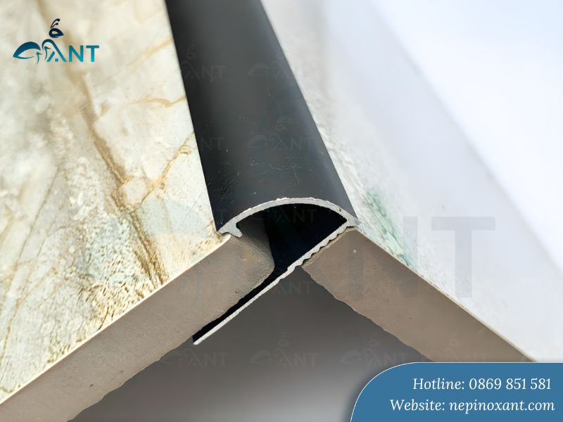 Ưu điểm của nẹp nhôm YC bo góc tròn