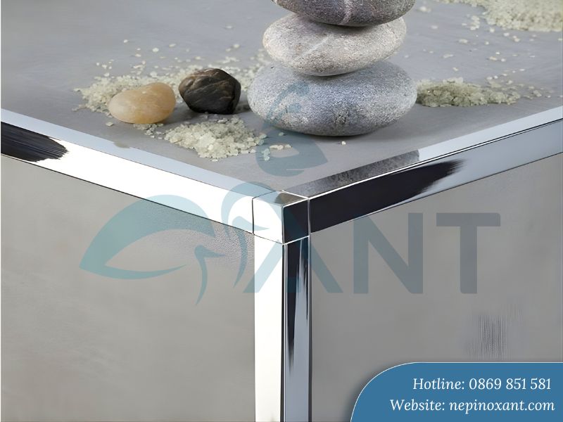 Nẹp vuông inox 304 ANT