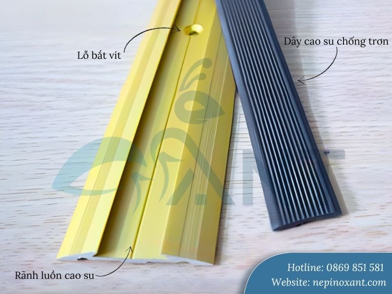 Ưu điểm vượt trội của nẹp chống trượt dốc